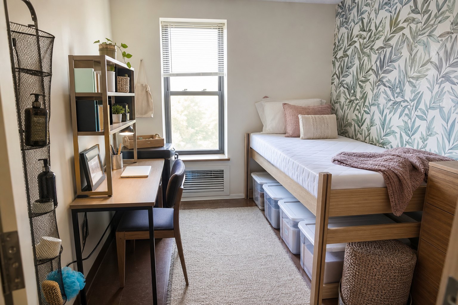 Everyday scene related to dorm mattress topper