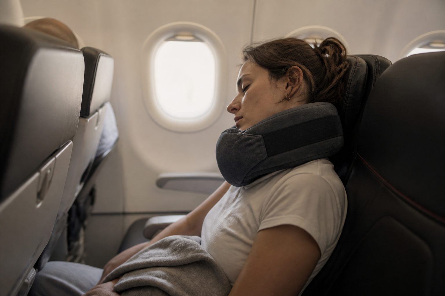 A realistic everyday travel pillow shopping scenario