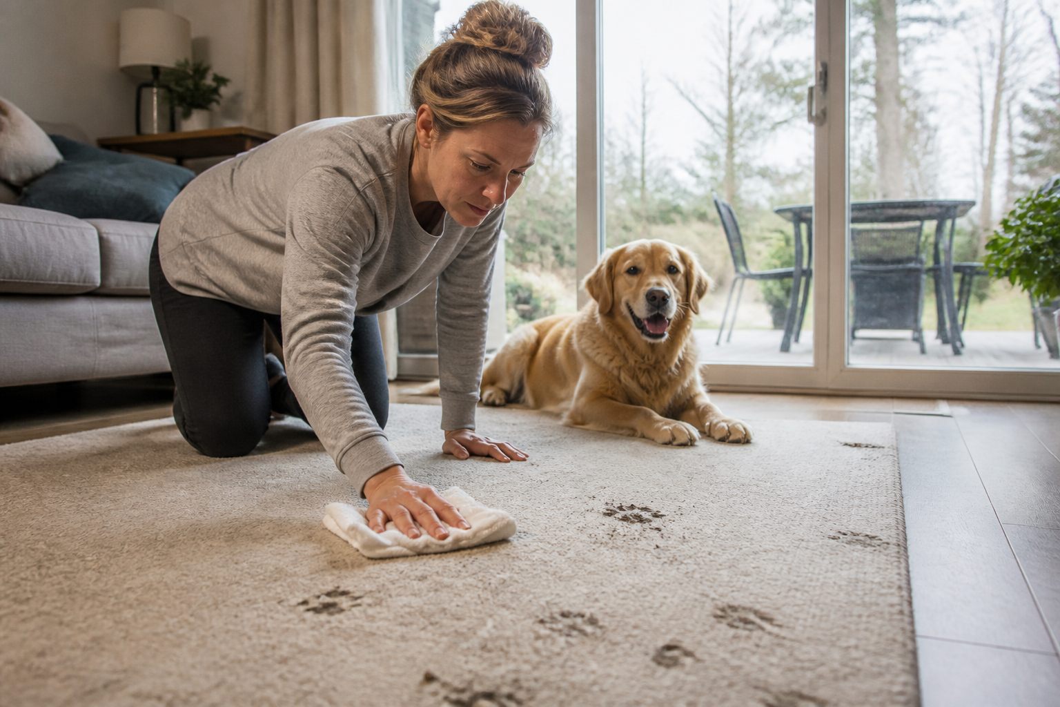 A realistic everyday washable rug shopping scenario