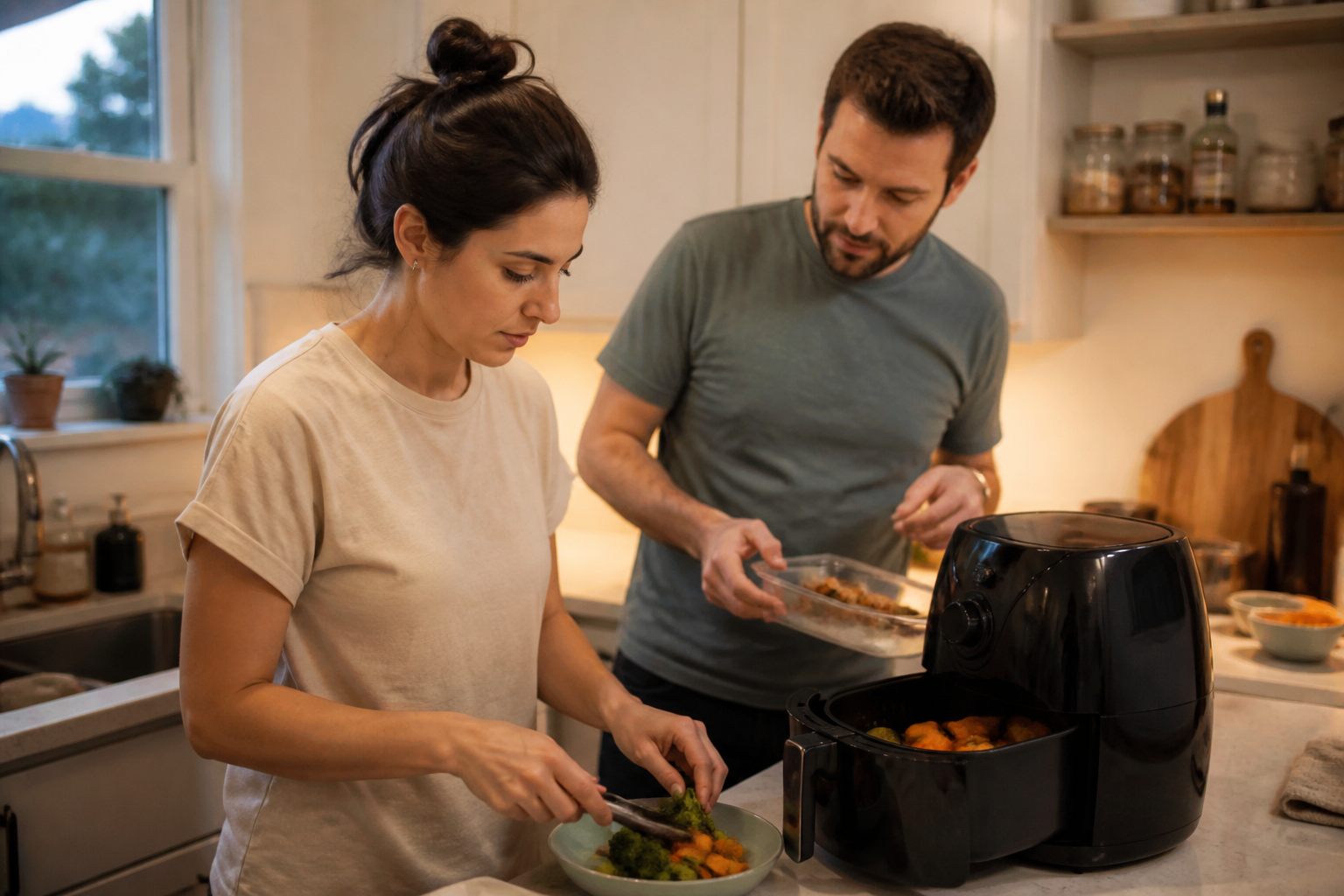 Everyday scene related to air fryer